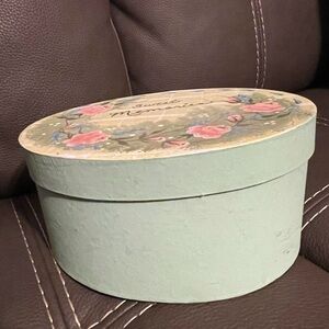 Handcrafted‎ memory box.